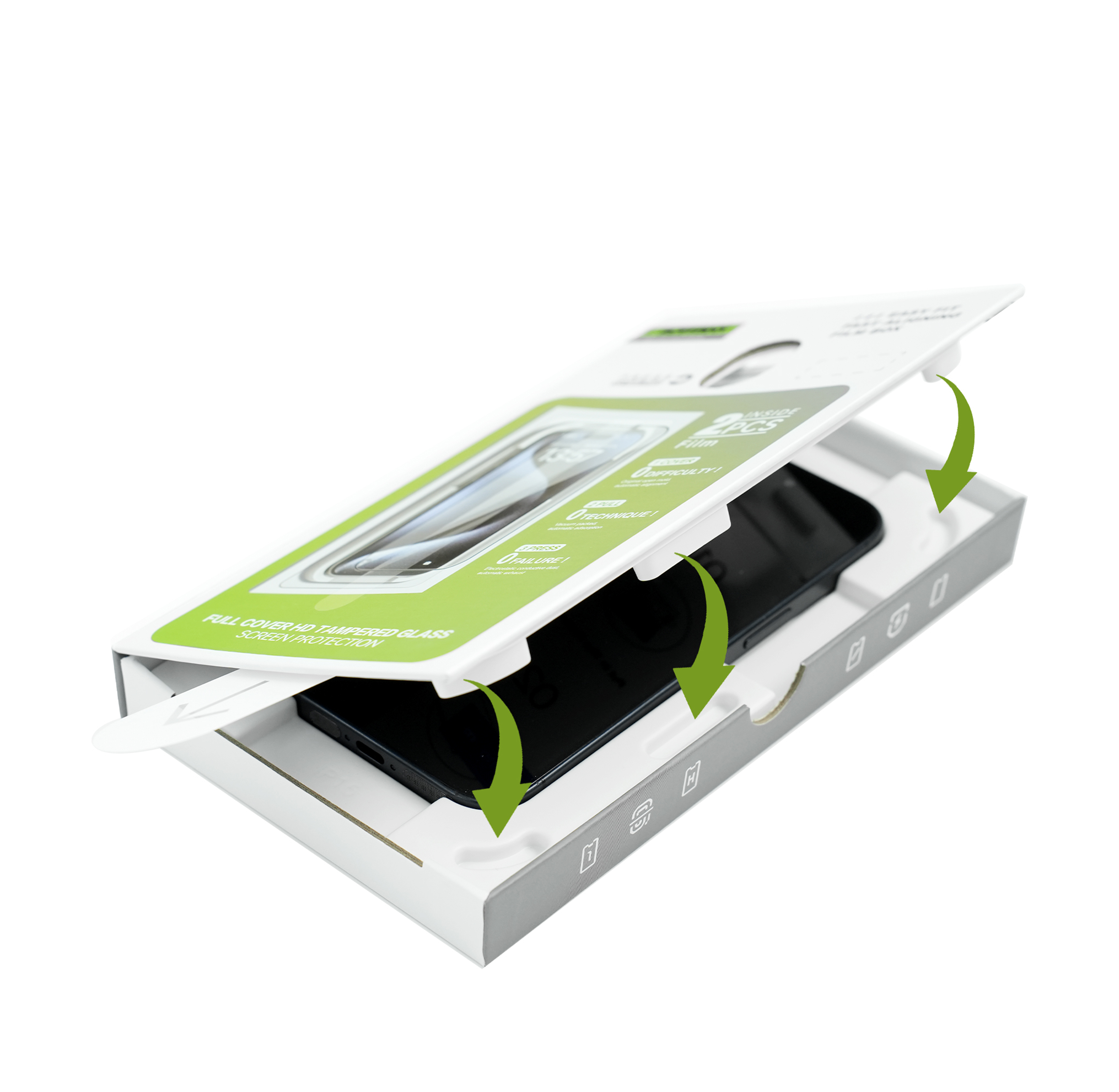 Soffany GL-079 FULL COVER Cam Ekran Koruma