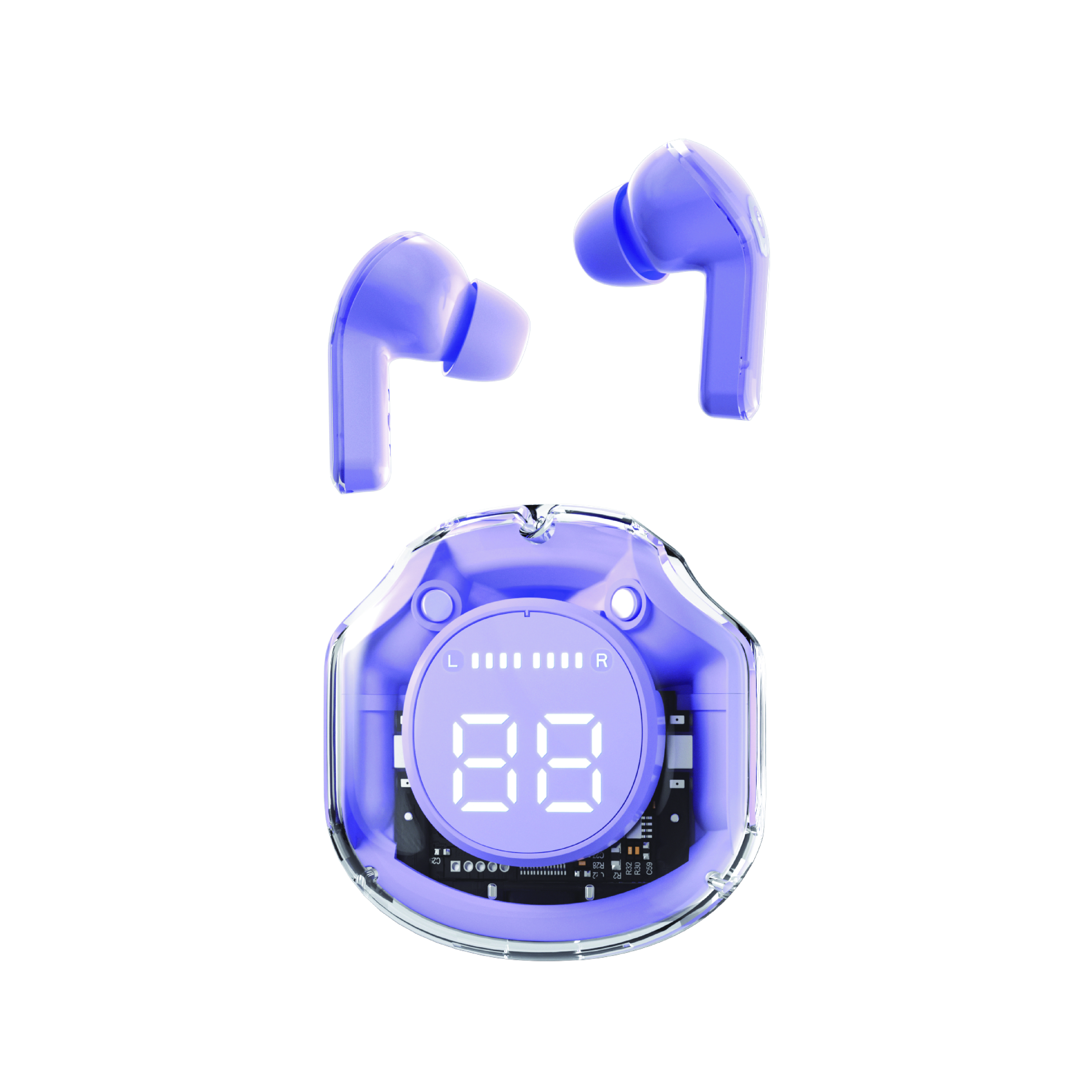 Soffany AP-09 Bluetooth Kulaklık Mor