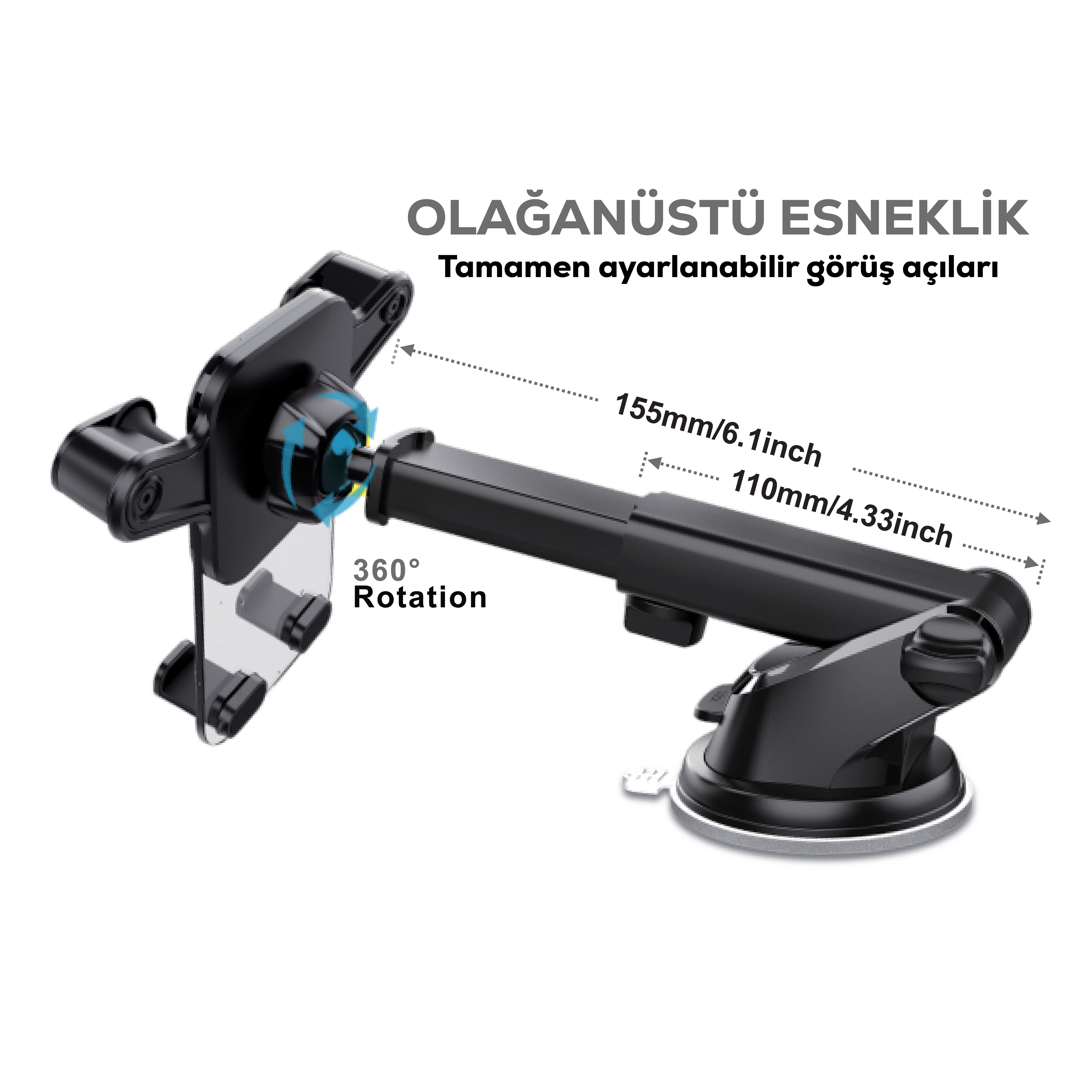 Soffany HY-710 Araç Tutucu