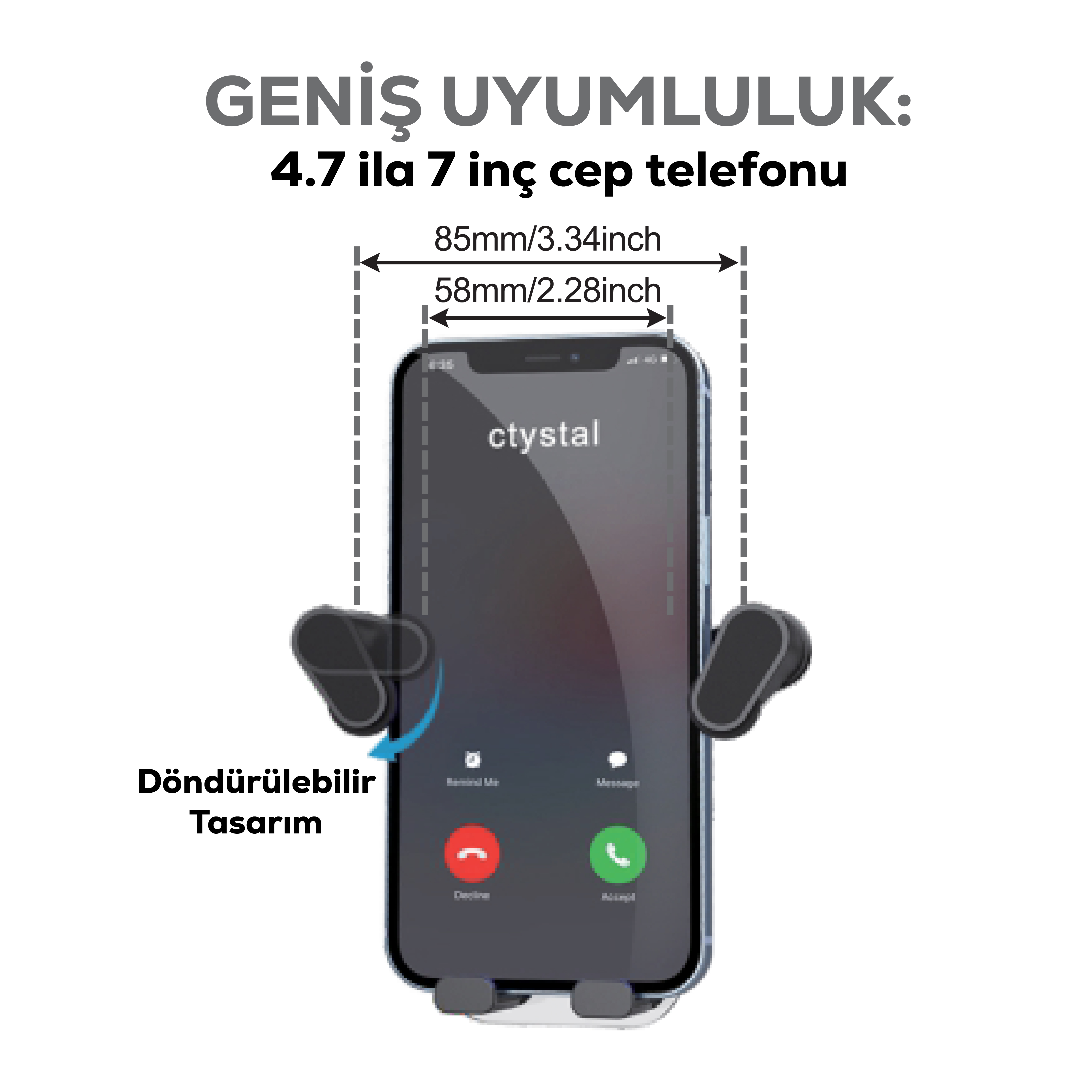 Soffany HY-710 Araç Tutucu