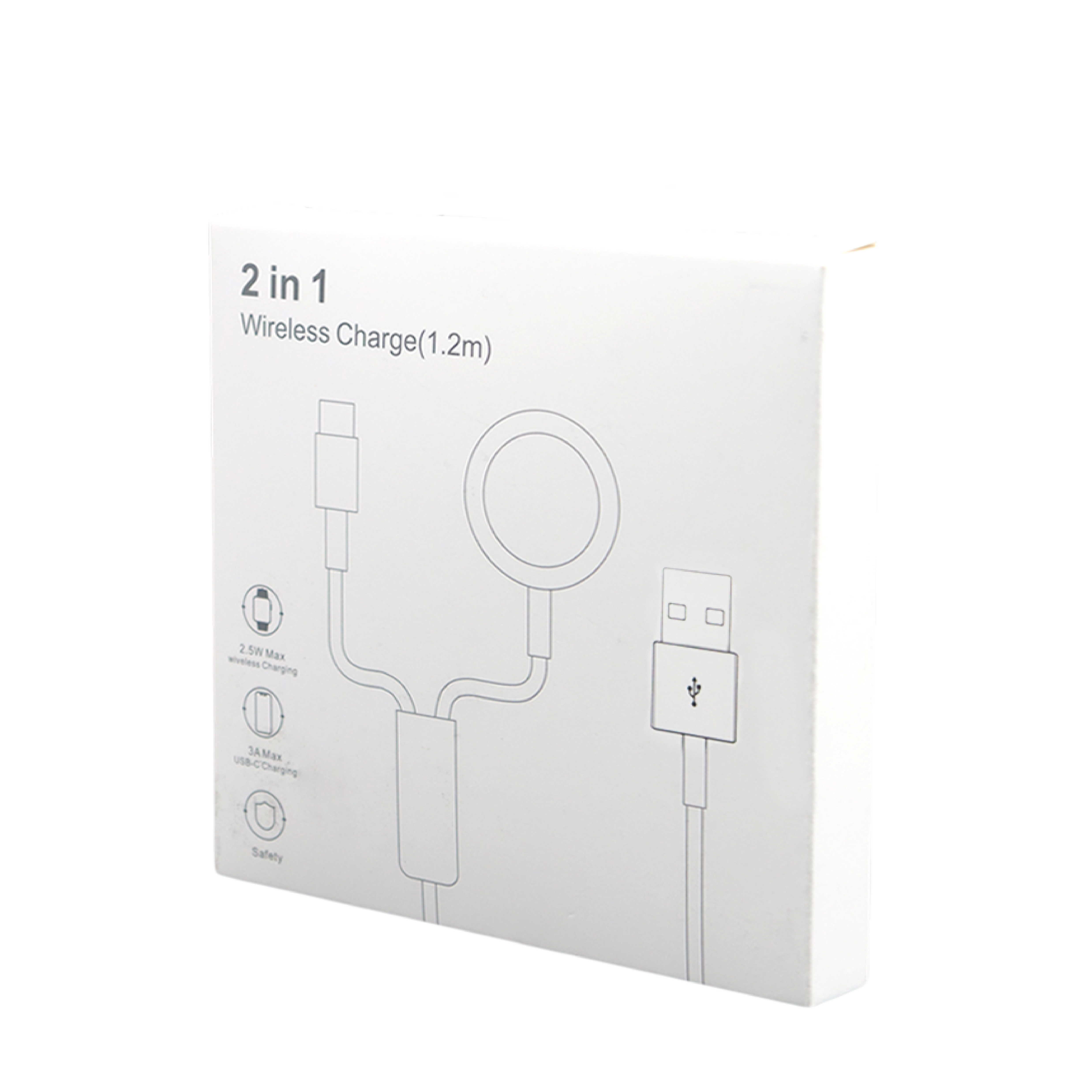 Soffany DF-004 USB-C 2IN1 WATCH Kablo