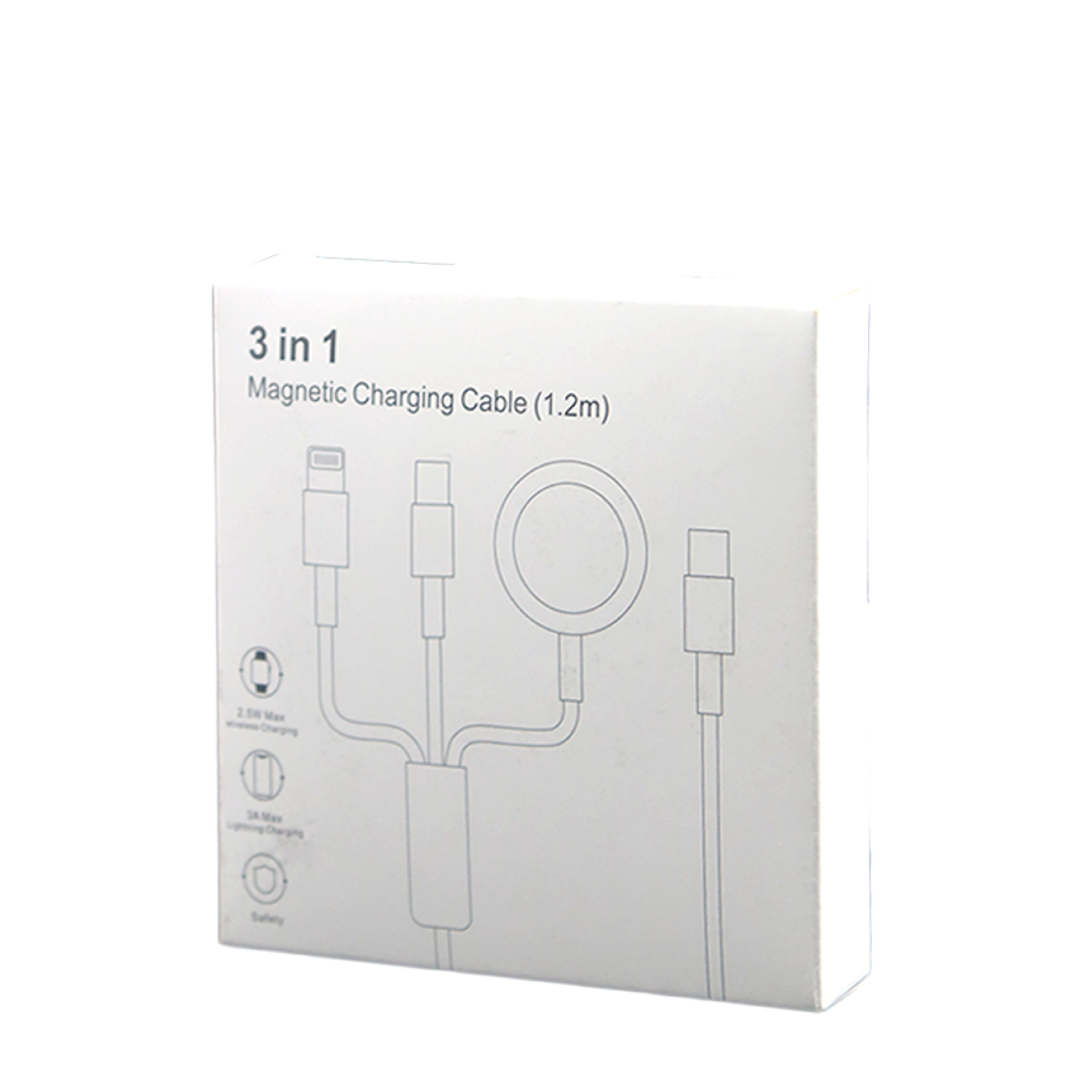 Soffany DF-009 PD+USB-C+PD 3IN1 WATCH Kablo