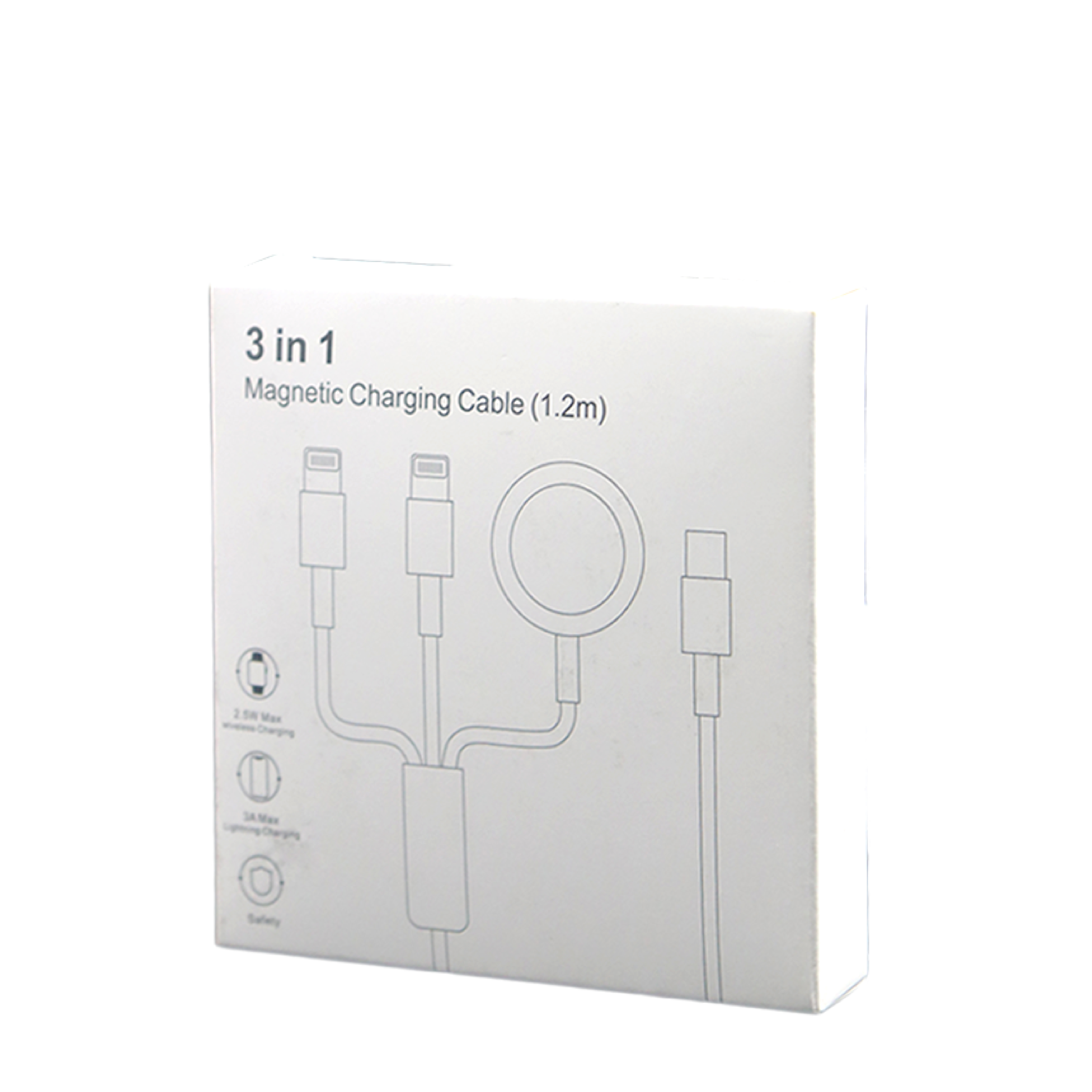 Soffany DF-010 PD+PD+USB-C 3IN1 WATCH Kablo