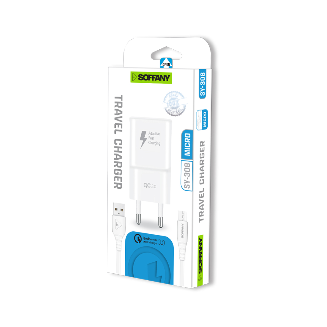 Soffany SY-308 3.0A MICRO Şarj Seti 