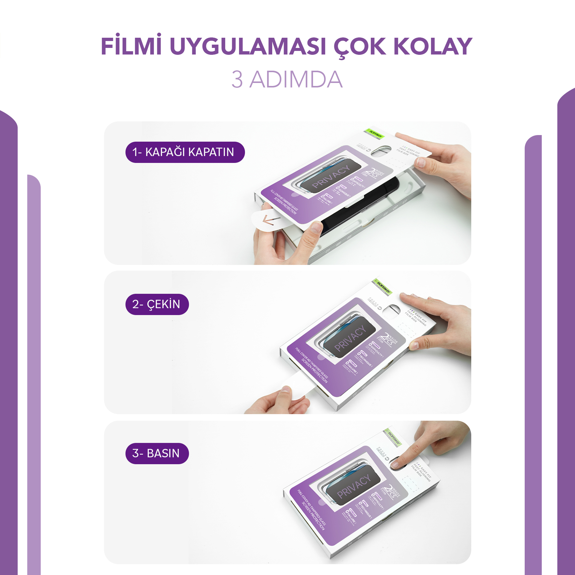 Soffany GL-079 PRIVACY Cam Ekran Koruma